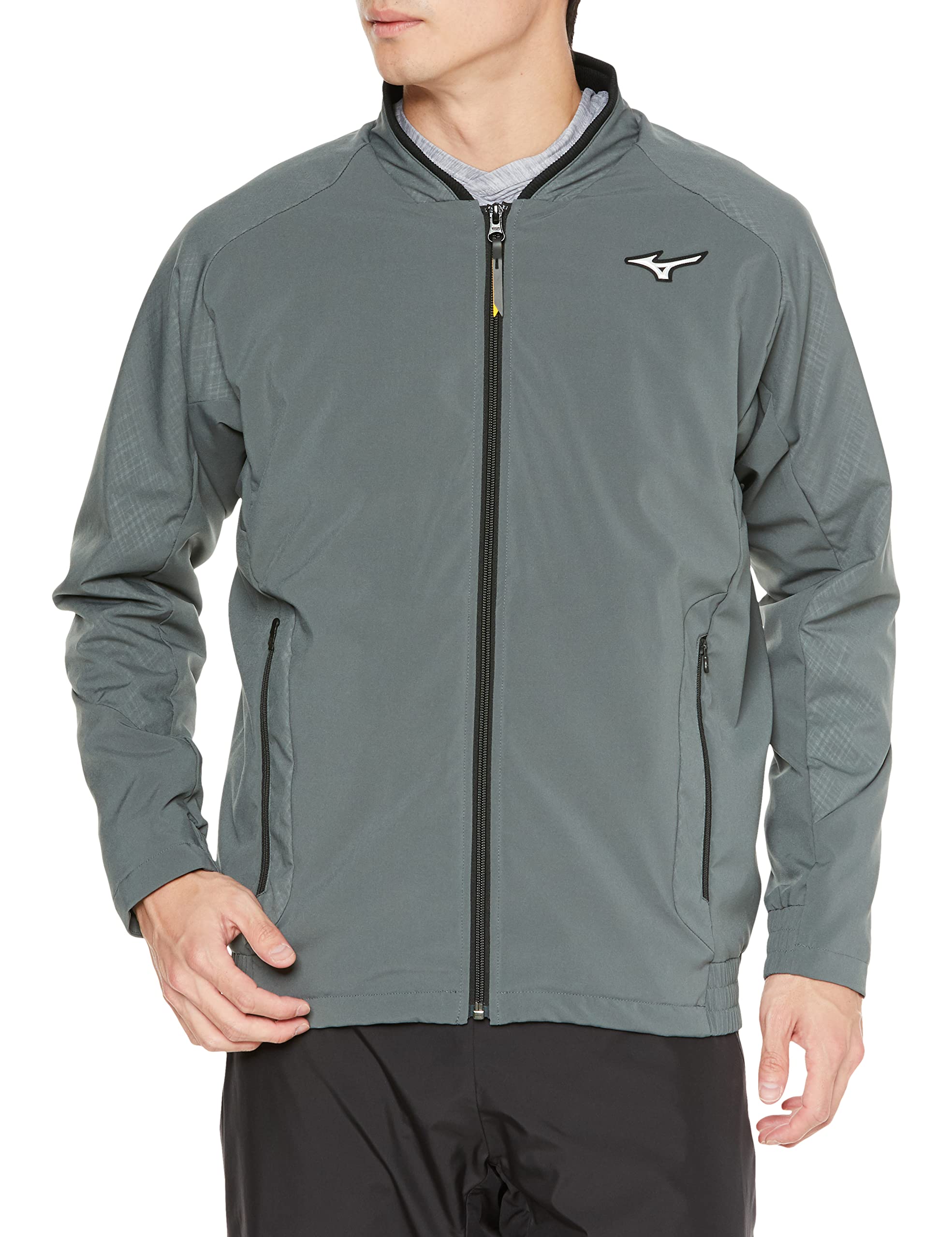 

Mizuno Urban Khaki Tech Lining Training Size and Warm Men s Jacket, M, 32ME2540, Water-Repellent