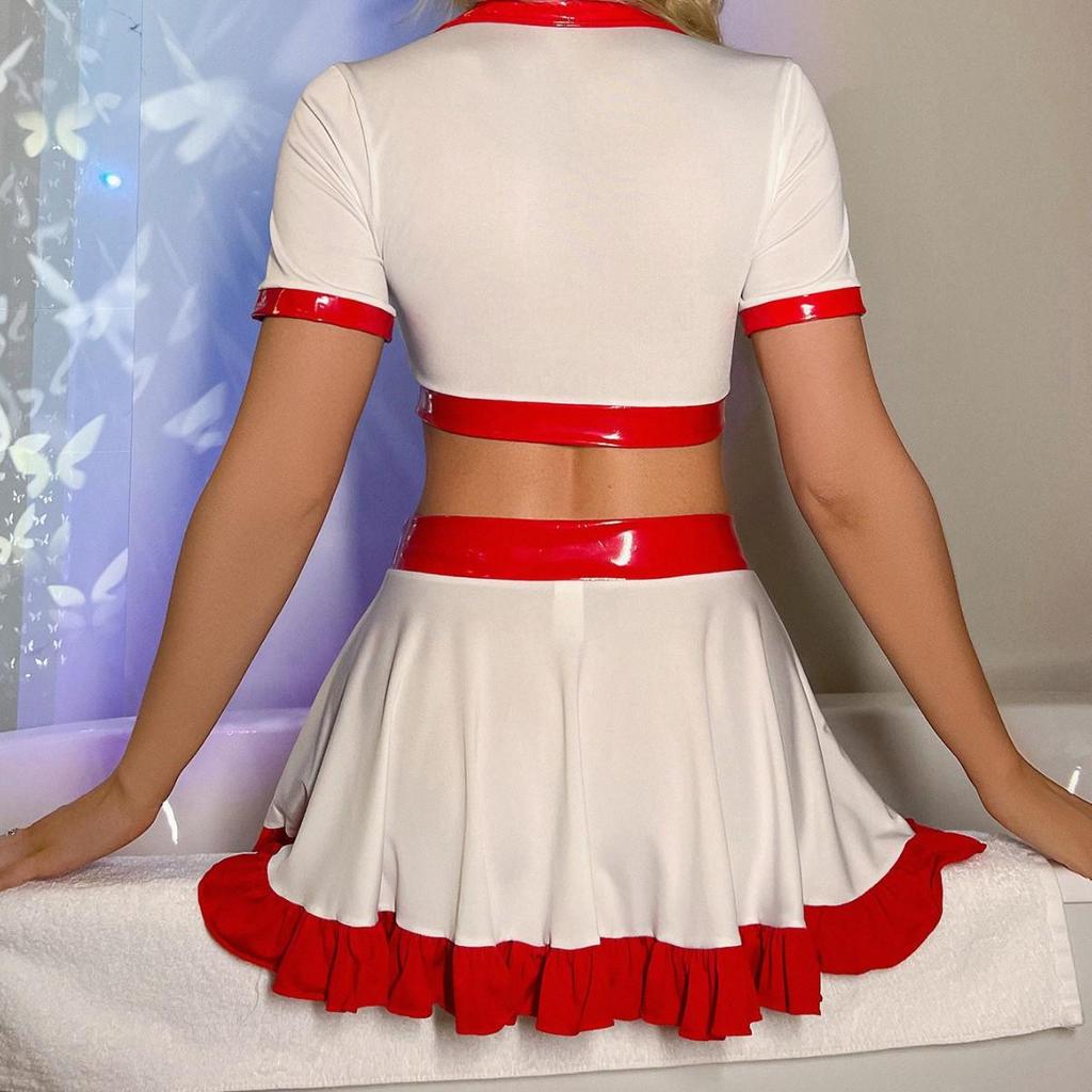 Sexy Nurse Role Play Lingerie Set for Women - New Style T968