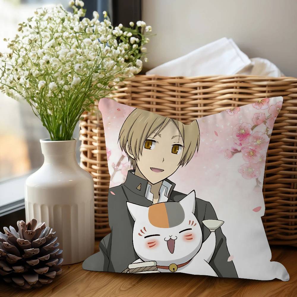 Natsume Takashi Anime Örngott Soffkuddfodral Heminredning Barn Present
