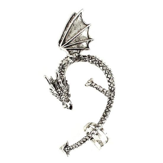 1Pc Ear Rings Durable Perfect Gift Convenient Carved Earrings Cuff Clips