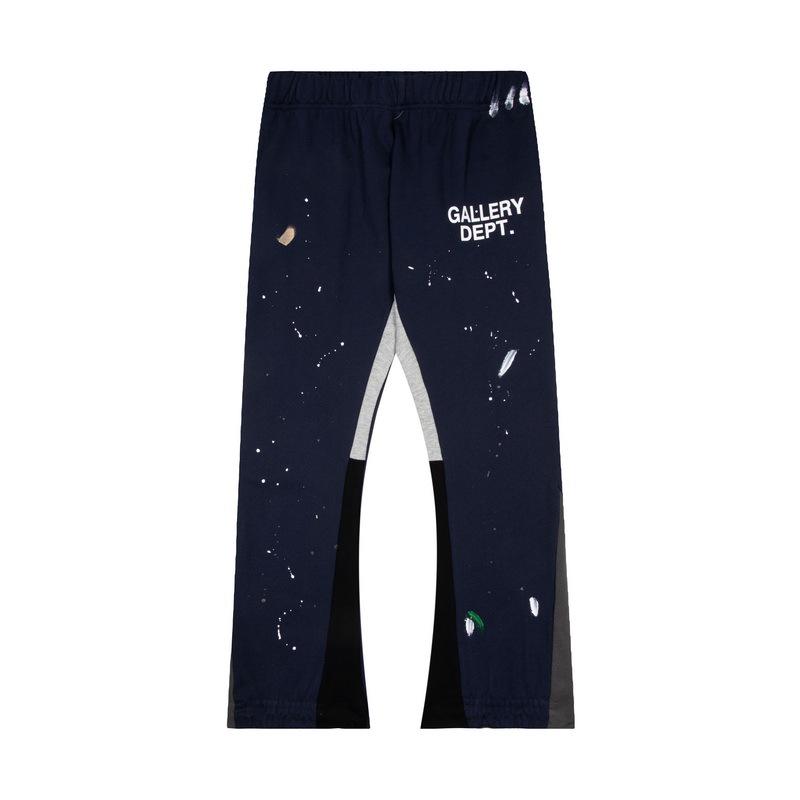 GALLERY DEPT Men's Classic Hand-Painted Splatter Graffiti Cotton Sweatpants