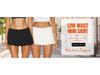 Minifalda Negra de Cintura Baja para Mujer con Pantalón Corto Integrado - Elástica y Sexy Prenda Básica de Verano