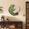 2025 New Decorative Painting Clock Antique Dining Living Room Wall Hanging Clocks Watch Home Decoration