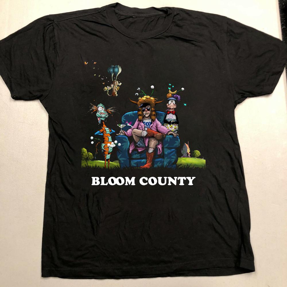 

Bloom County Halloween Tour Unisex T-Shirt Cotton Tee All Size Unisex T-Shirt L