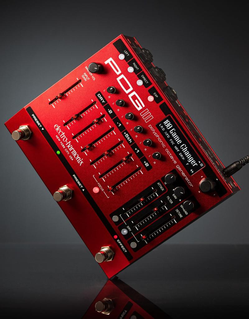 POG3 Polyphonic Octave Generator Octaver Guitar Effector Bass Effector ELECTRO-HARMONIX