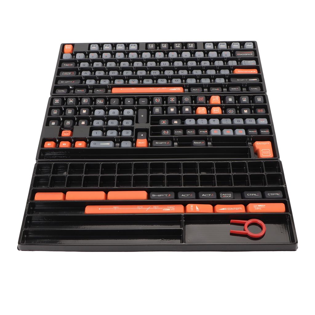 154 Key PBT Keycaps XDA Height Five Sided Thermal Sublimation Mechanical Keyboard Keycaps for 61 87 98 104 108 Keys