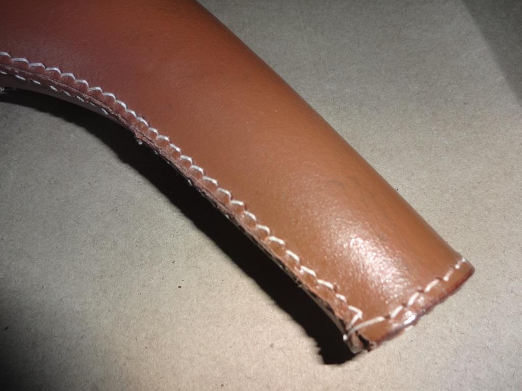 British Sam Browne Webley .455 Holster w/Ammo Pouch Mid Brown Leather -Repro IF-7RKG-DM0T