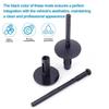 Black Plastic Rivet Clip Retainer Fastener Blind Rivets Head Break Mandrel Blind Nail Rivets for BMW VW Chrysler Ford