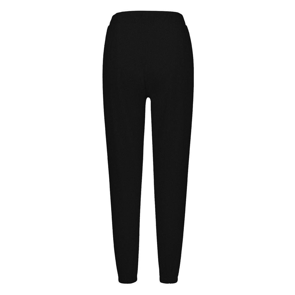 Damen-Sporthose mit Farbschlitz und hohem Stretchanteil, geeignet für Laufen, Yoga und Freizeit
