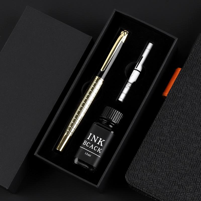 Metal Engraved Pen Hard Pen Calligraphy Pen Set Gift Box Birthday Gift Lettering