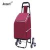Ansai Rui Folding Stair Climbing Shopping Cart