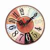 1Pc Artistic Creative European Style Round Antique MDF Home Office Wall Clock Decoration New