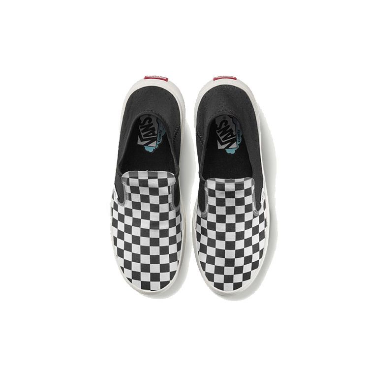 Vans ComfyCush One Low Top Skate Shoes Unisex Sneakers Black White Checkered VN0A45J5R6R