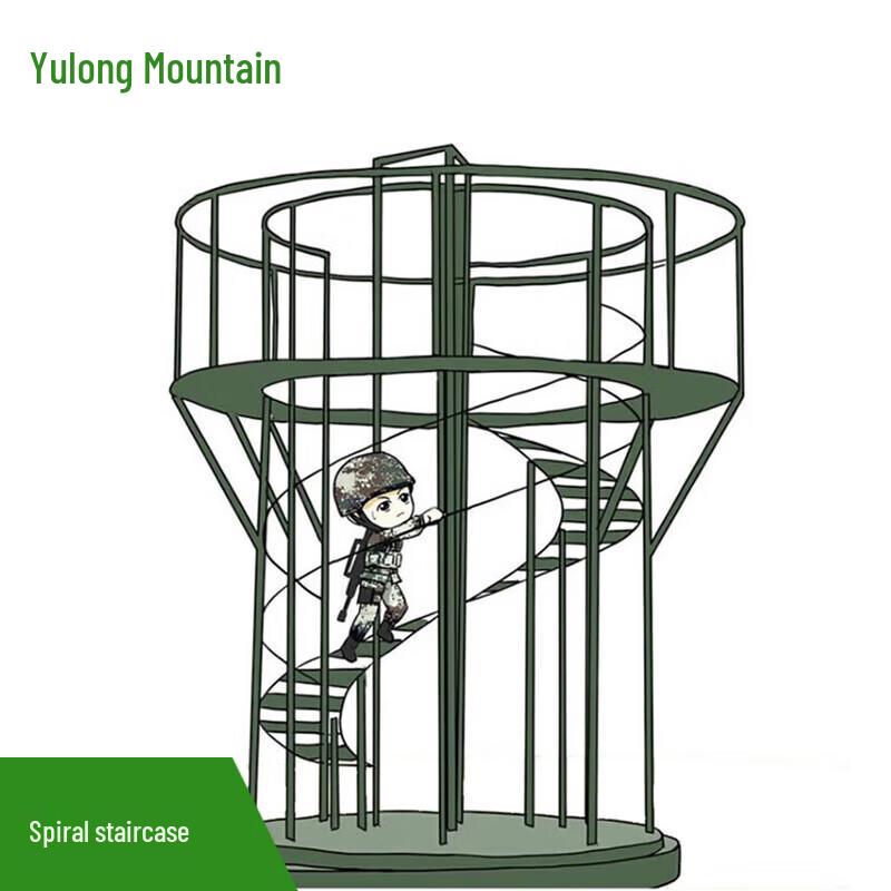 

400m Obstacle Course Physical Training Equipment