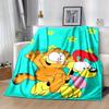 1pc, Garfield & Odie Throw Blanket, Soft Blanket for Couch, Bed, Travel, Camping, Car, Beach, Office Nap, Perfect Gift for FriendsA060