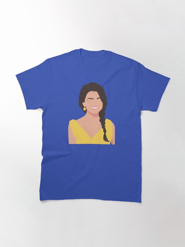 T-shirt Classica con Illustrazione Lineless di Selena Gomez