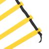 Polypropylene Training Agility Speed Ladder Stairs Footwork for Soccer Fitness AccessoryBlack Rope