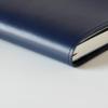 A5 Size Planner Cover with Pen Hobonichi Techo Cousin Size Compatible Not Holder, (Planner Included) (Navy)