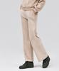 CHASECULT Women'S Brushed Wide Warm-Up Pants - Beige