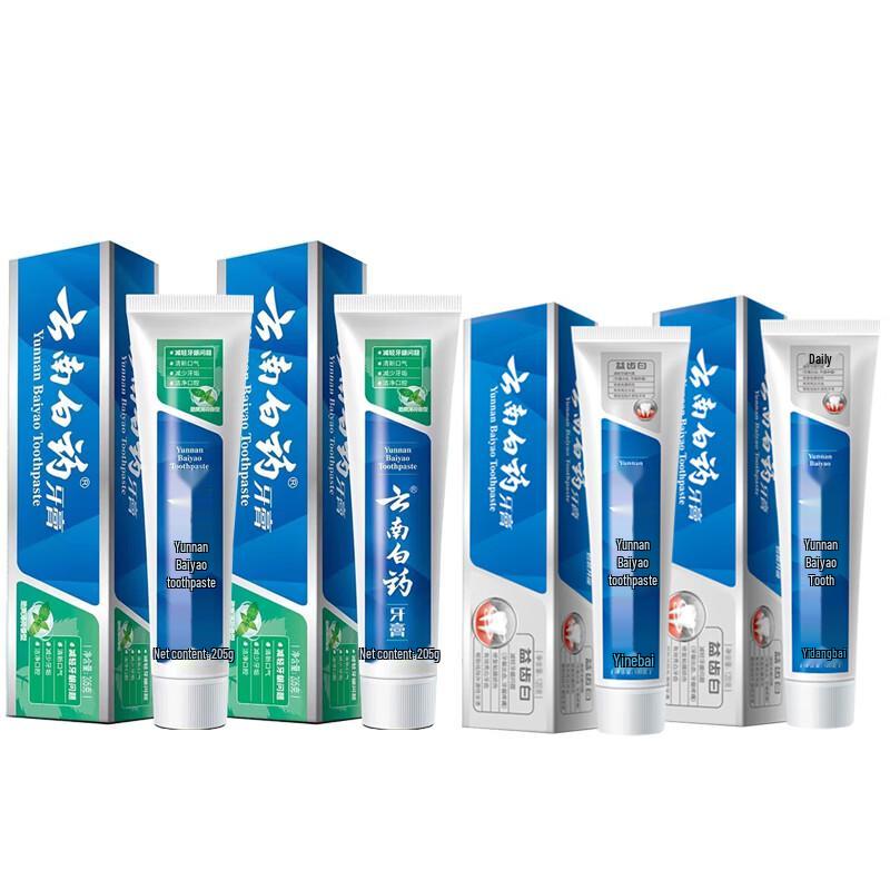 Yunnan Baiyao Yichibai Mint Fresh Breath Toothpaste