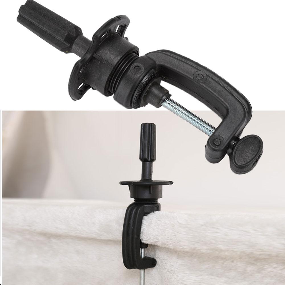 Wig Head Mold Holder Stand Bracket Hairdressing Training Tool Tripod False Head Mold StandBlack