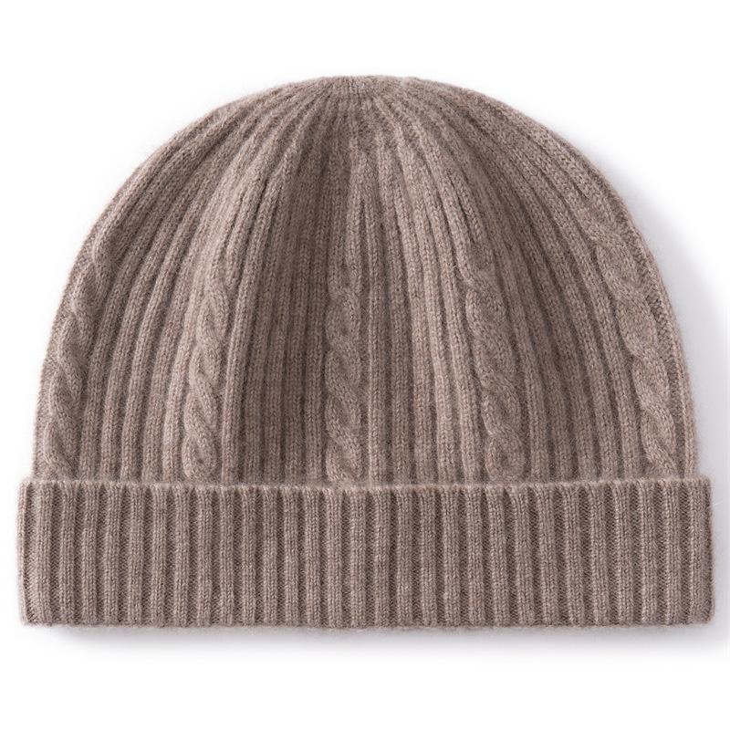 Cashmere Autumn and Winter New Unisex Fashion Versatile Warm Ear Protection Cold Knitted Hat