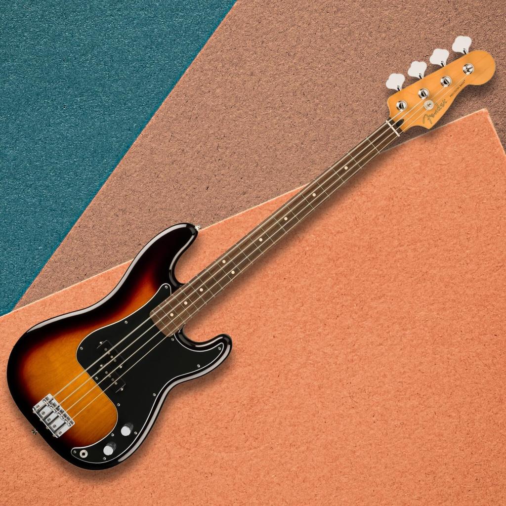 Fender Fender Electric Bass Player II Precision Rosewood Sunburst Soft Case Included Bass®, Fingerboard, 3-Color