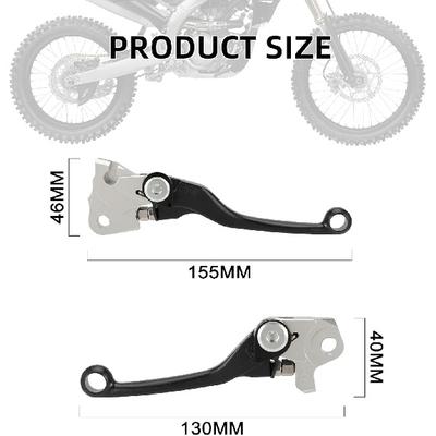 Klappbare Dirtbike Kupplungs- und Bremshebel, Geschmiedeter Kupplungshebel Klapphebel für YZ250F 09-24/YZ250 YZ125 15-23/YZ426F YZ450F 09-23/YZ250X 16-23/YZ125X