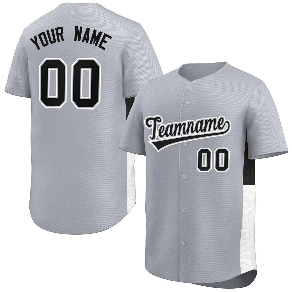 Adult baseball uniform jersey 2024 factory direct sales handsome fashion trend gradual change wind summer popular style