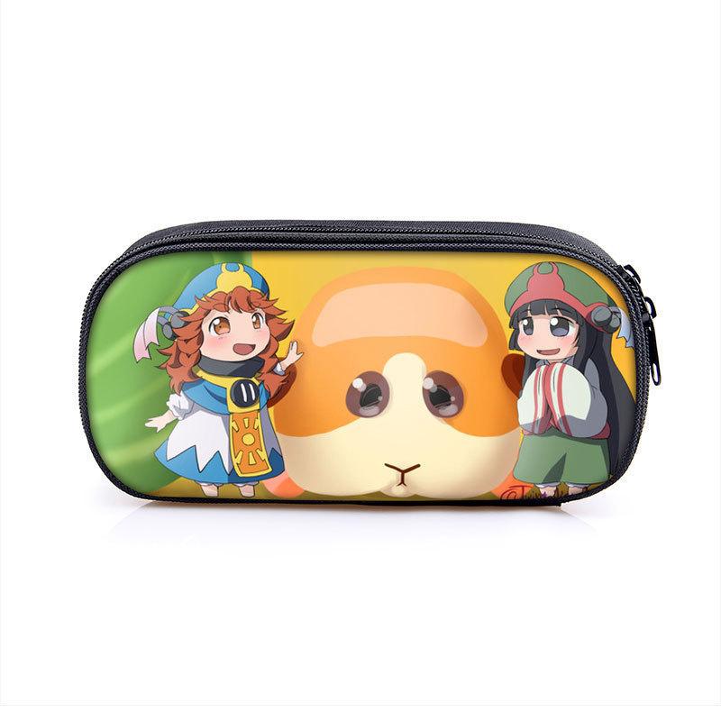 Pui Pui Kids Pencil Case With Nylon Material For School And Travel