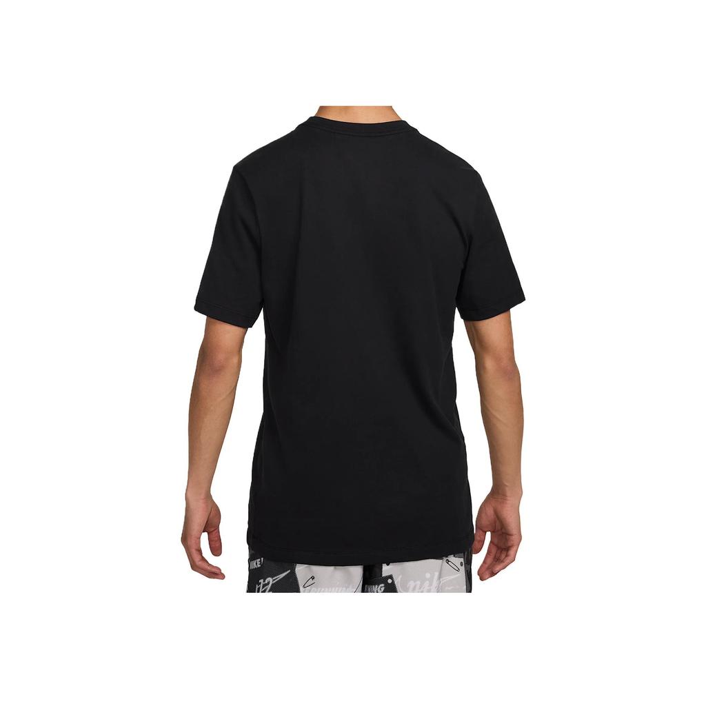 Nike SS25 Dri-FIT Round Neck Comfortable Casual Short Sleeve T-Shirt Men tops Black HJ3660-010