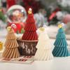 Christmas Spiral Scented Candle: Creative Home Décor & Photography Prop Souvenir