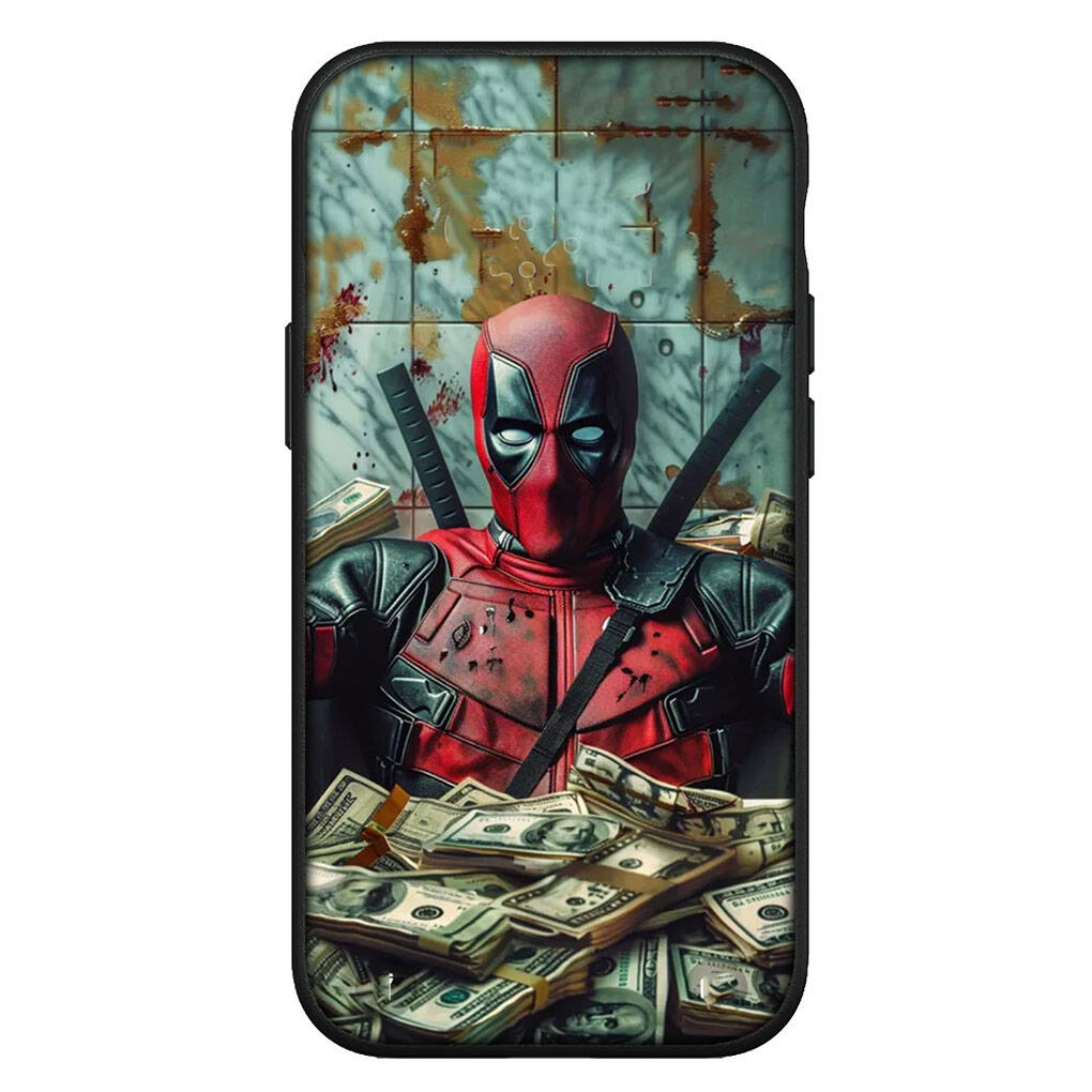 Cover for iPhone 17 16 15 Xiaomi Poco Redmi Note 14 13 12 11 Pro Max 9 16e Samsung Galaxy S25 S24 OPPO Huawei Wolverine Super Hero Deadpool Phone Case