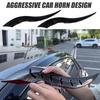 1 Paire Décoration Klaxon Dragon Voiture Modifications Personnalisées Véhicule Autocollant Ornement Klaxons 3D pour SUV Berline Hayon