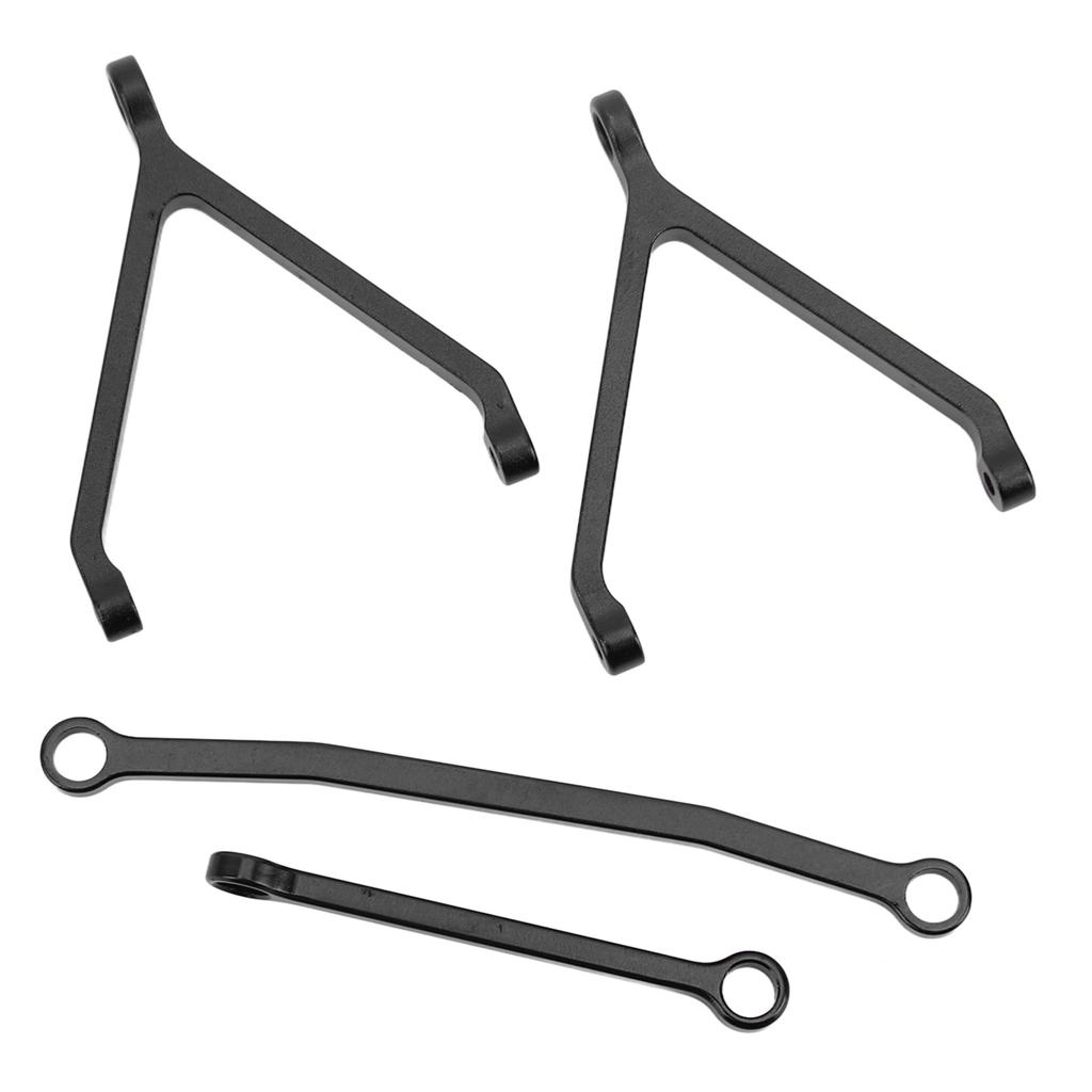 RC Chassis Links Steering Tie Rods Aluminum Alloy Upgrade Parts for FMS FCX24 1Celsius24 Crawler