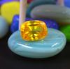 15.70 Carat Amazing Quality Offer Cushion Shape Yellow Sapphire Certified Sri Lanka Gemstone SN33