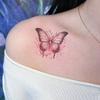 Glitzer-Schmetterling Dopamin Tattoo Aufkleber Spice Girl Premium Sinn Persönlichkeit Einfacher Tattoo Aufkleber