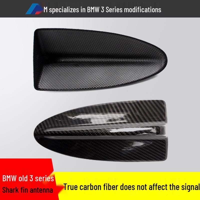 Copertura antenna a pinna di squalo in fibra di carbonio per BMW Serie 3 2005-2012 (E90, E92)