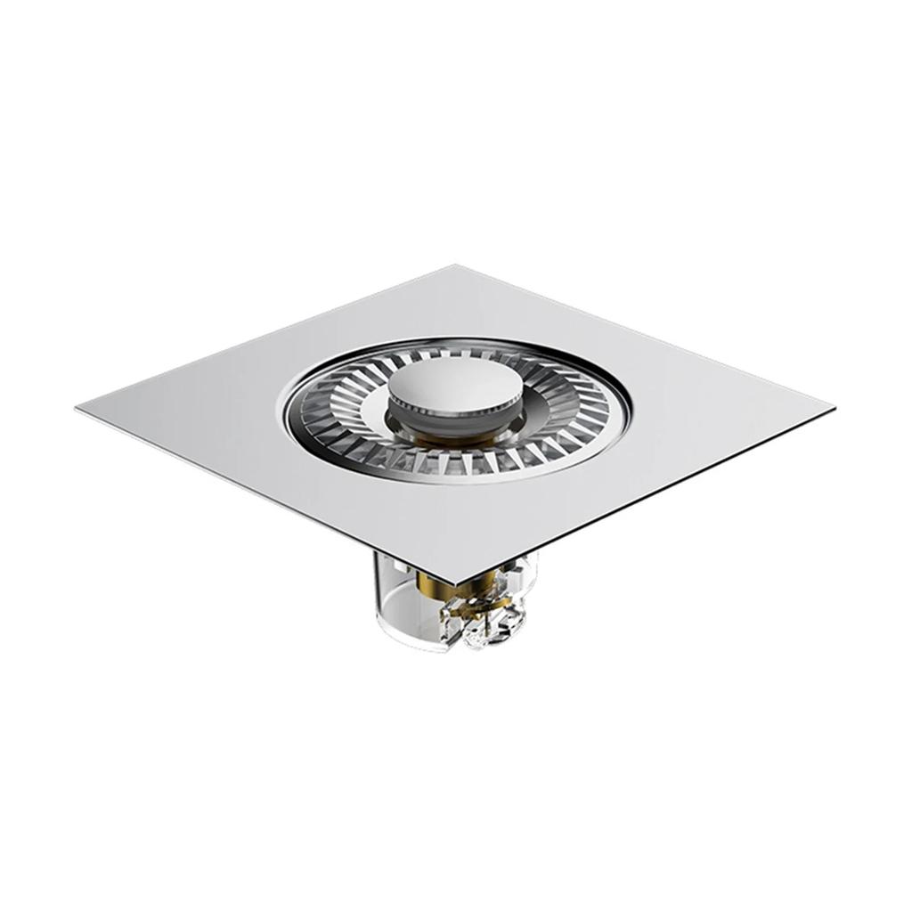 Shower Floor Drain Bathroom Toilet Kitchen Balcony Floor Drain Strainer Stainless Steel Drainage Plug Bathroom Accessories