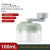Tableware Garlic Pounder Cordless 100ml 250ml Food Stir Portable Food Grinder  for Kitchen Tool