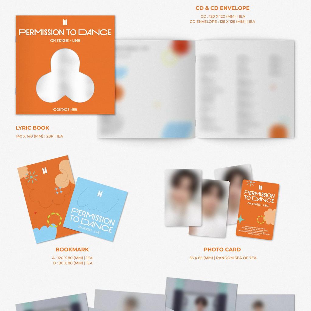 Date de naissance (Avantage de précommande) BTS - PERMISSION TO DANCE ON STAGE - Live