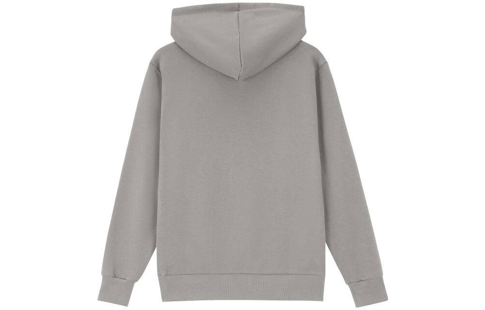 New Balance Sweatshirts Men's Gray Hooded Moderate Regular AMT33335-TAG