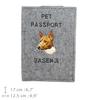 Basenji, African bush dog, Congo dog – Dog passport case, document case | Art-Dog