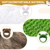 5pcs Cute Cat and Dog Costume Set Rabbit Hat Ears Fun Lion Headband I'm Just A Baby Small Dogs Chihuahua Clothes Accessories