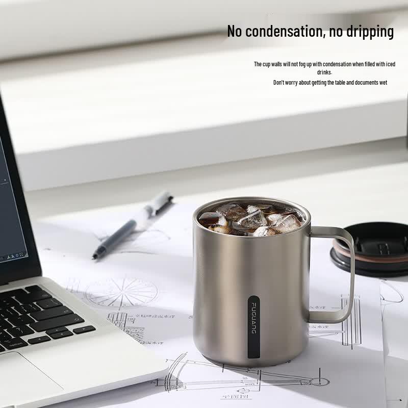 Fuguan 316 Stainless Steel Slide-Lid Insulated Mug