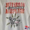 1989 Jefferson Airplane Band VTG Tour Shirt Front White Unisex S-5XL EM0446 Unisex T-Shirt