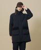Bbc Earth [Oslo] Teddy Diamond Quilted Long Puffer_Black