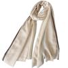 NINA SOLOR Fine Jacquard Cashmere Scarf