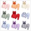 Children's Cotton-padded Jacket Set Children's Winter Coat Cotton-padded Jacket Cotton-padded Pants Two-piece Set