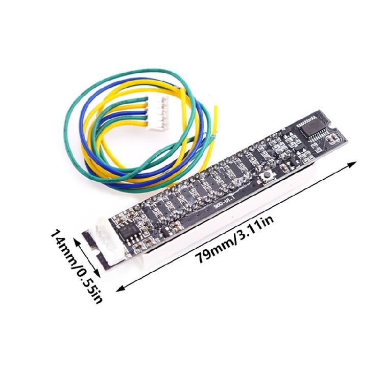Stereo Music Spectrum LED Light 12 Level Indicator Amplifiers VU Meter for Car Player Light Atmosphere Amplifiers Board
